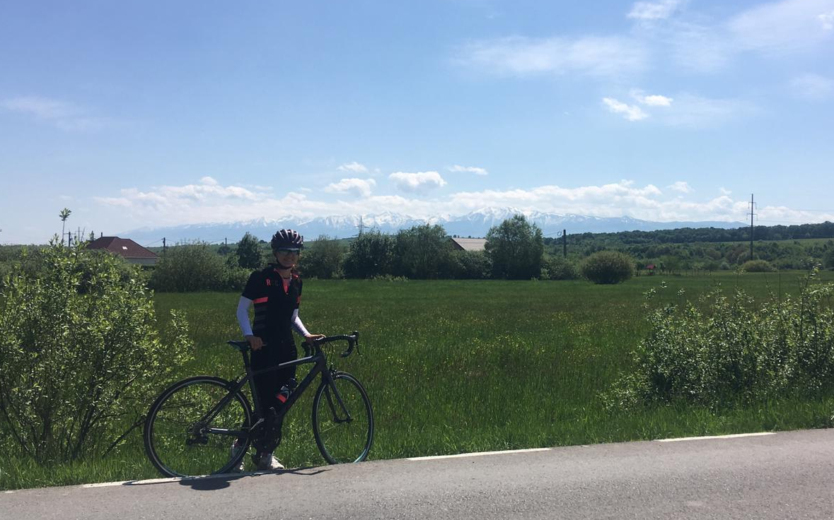 Sibiu Cisnadioara road cycling out and about 2